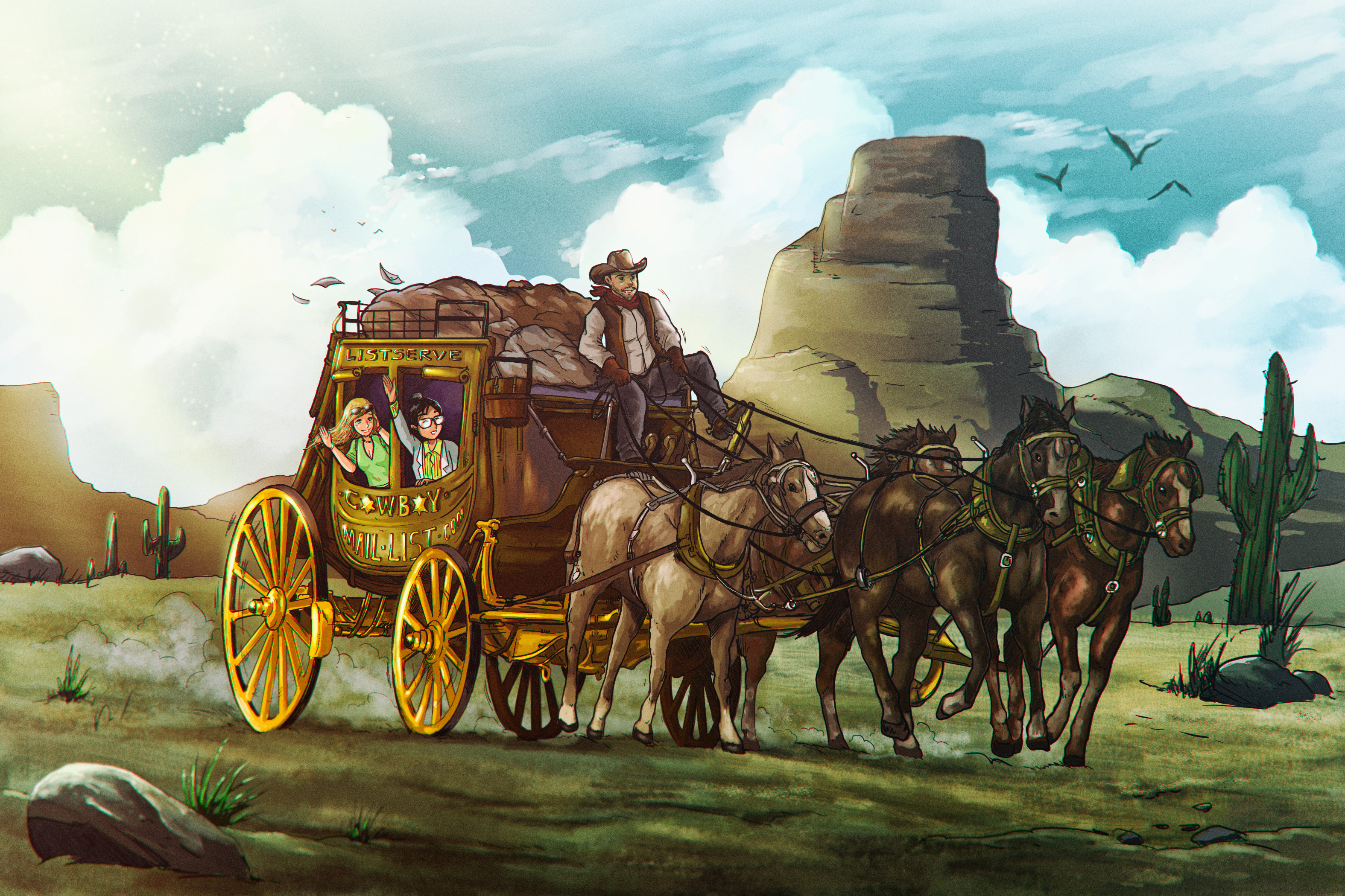 Stage_Coach_Illustration_Color_Steps_Color_Treatment_02